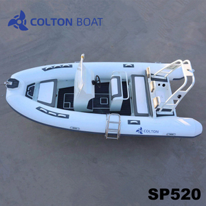 17ft Aluminium-Rippen-Schlauchboot und Schlauchboot mit starrem Boden zu verkaufen