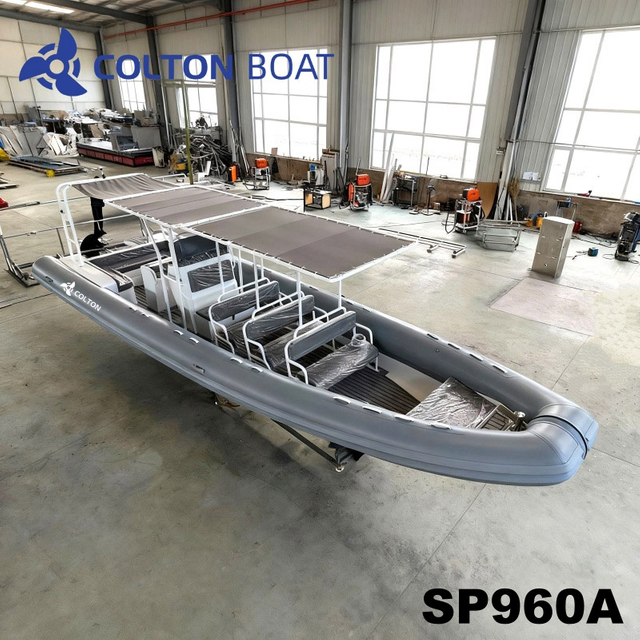 Barcos con costillas de casco de aluminio grandes de alta calidad y botes con costillas de aluminio a la venta