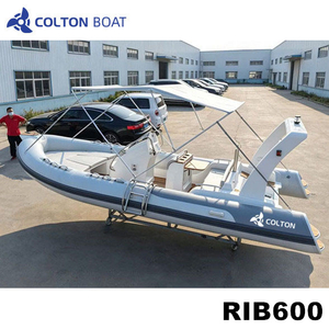 600 cm Festrumpf-Schlauchboote Rhib und bestes Rib-Motorboot zum Angeln